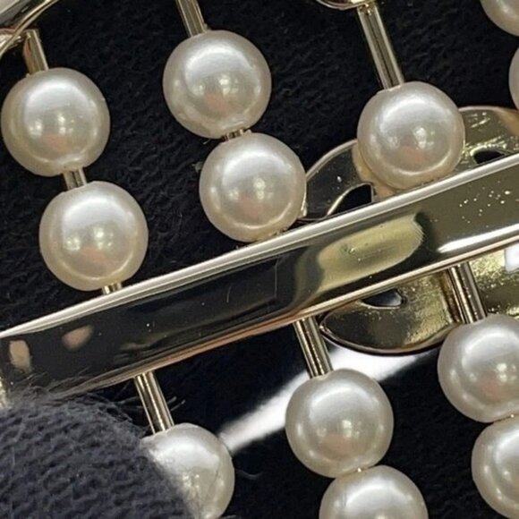 CHANEL Heart Bag Charm PG/Faux Pearl ABG045 - Picture 4 of 10